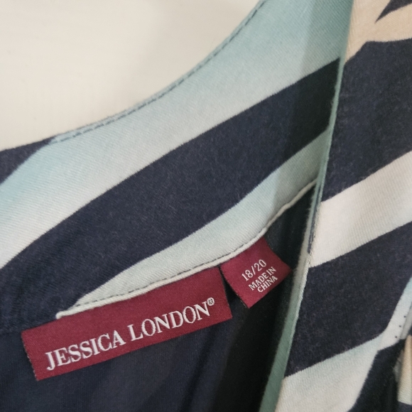 Jessica London Maxi Dress Women Plus Size 18/20 - Picture 4 of 6